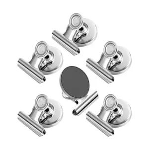 스텐 강력 자석 집게 마그네틱 소 중 대 냉장고 도어 현관