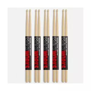 스틱웍스 StickWorks 7A American Hickory 히코리 드럼스틱 5조 묶음세트