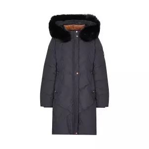 [크로커다일레이디] 크로커다일레이디 탈부착 후드 덕 다운 롱패딩 점퍼 CLDWDW107 (P003723701)