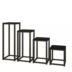 스탠드 철제 플로어 서라운드 스피커랙 스피커 선반 장식장 오디오