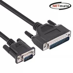 고품질 9핀 to 25핀 시리얼 케이블 1.8m (DB9M to DB25M) (WF9499F)