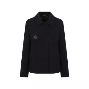 [크로커다일레이디]크로커다일레이디 로고자수 포인트 자켓_CLEWJK104