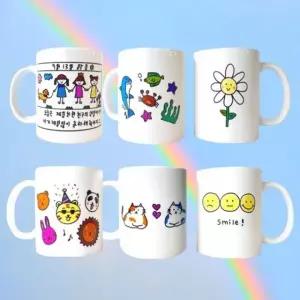 나만의 머그컵 꾸미기 물 전사 전사지 체험용 DIY키트