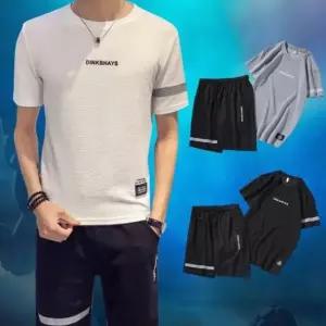 운동복 세트 남성 데일리 축구 유니폼 풋살 밴딩 쿨링