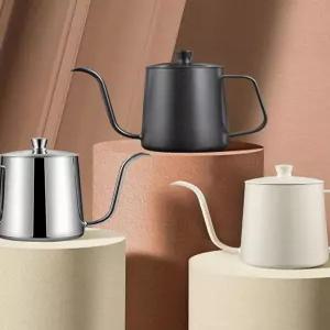 스텐 커피 드립포트 핸드드립 주전자 휴대용 소형 계량 커피머신