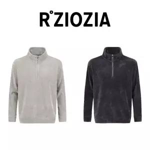 [롯데백화점]리얼지오지아 [2컬러] 25FW 데일리 세미오버핏 셔닐원단 반집업 티셔츠 ADF4TT1801 CM9344