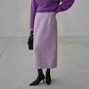 (뮬랑) M. 부클 H라인 스커트 (2col)[스커트D0916P01]