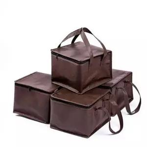 [골드스마일]보냉가방 인치 보냉 피자 대형 케익 도시락가방 타포린백