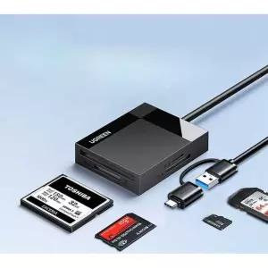 C타입 USB 올인원 캐논 CF 리더기 카메라 SD 호환용 otg