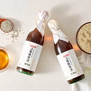 금빛방앗간 100  통참깨 참기름 들기름 350ml