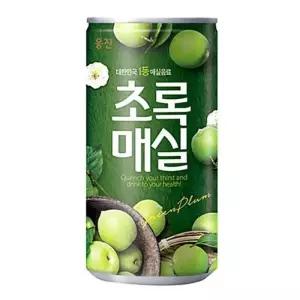 초록매실 180ml x 15캔 매실 주스 쥬스 음료수 미니캔