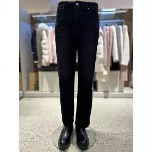 게스GUSS 남성 기모 흑청 슬림와이드 데님 팬츠MP49193