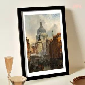 나무 액자 프레임 A4 우드 액자 프레임 포스터 가족사진 벽걸이 블랙