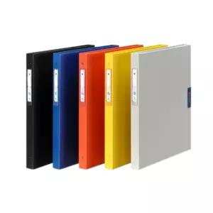3단 자석 하드 커버 A4 인덱스 바인더 투명 비닐 포켓 오링 화일 클리어 40매 포트폴리오 북 O 링 3공 파일