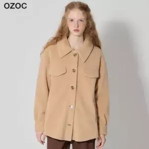 오조크 소프트 보아 오버핏 자켓