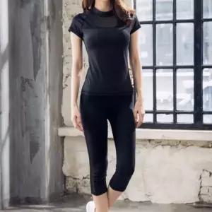 [골드스마일]반팔티 8부 여성 여자래쉬가드 요가레깅스 포인