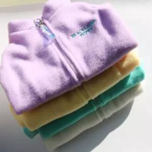 코코아허니 마카롱 후리스 집업 XS-3XL후리스 후리스집업 강아지후리스집업