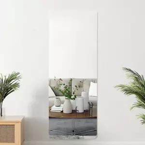 미란다 붙이는 안전한 거울 사각 40X120 co-01398/안전/스퀘어/벽/꾸미기/아크릴/욕실/스티커/부착/현관