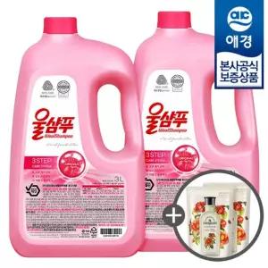 [애경] 울샴푸 오리지널 중성세제 3L x2개 (+ 섬유유연제 200ml x2개)