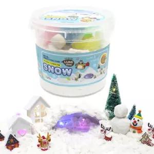 루미샌드 스노우_1.5L_눈내리는 마을/모래/놀이/촉감//감각/발달/샌드/아트/교구/교육/어린이집/유치원