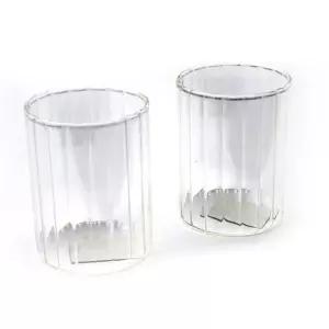 마카 유리컵 내열 유리잔 맥주컵 음료컵 300ml 2p/커피잔/유리/물컵/양주잔/아이스/내열컵/머그컵/쥬스잔