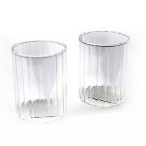 마카 유리컵 내열 유리잔 맥주컵 음료컵 430ml 2p/유리/머그컵/380/쥬스잔/시리얼/머그/쥬스컵/머그잔/강화