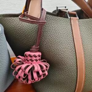 탑 양가죽 트릭 백 참 핸드백 펜던트 배낭 자동차 지갑 열쇠고리용 장식품