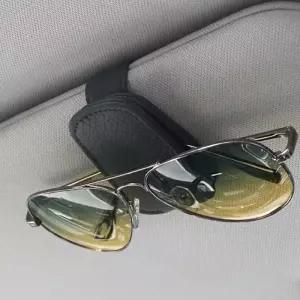 아란컴퍼니 자동차 선바이저 안경클립 수납걸이 통행권