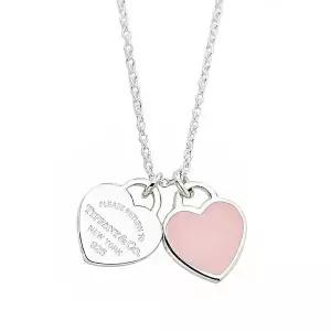 [티파니주니어]티파니 28751249 리턴투 더블하트 핑크 목걸이_s