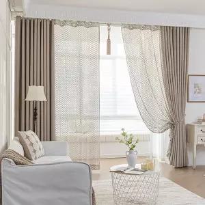 [지나송][거실추천] 지나송 로얄 5중직 암막커튼 슈퍼특대형