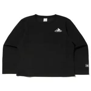 아이더 eider THERMOLOCK (써모락) 여성 긴팔 라운드 티셔츠Black