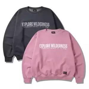 지프 jeep 피그먼트 레터링 맨투맨 4COLOR (JP5TSU822)