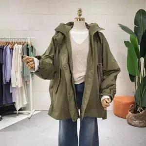 C24K7FJP009_하이넥 스콧 야상패딩점퍼