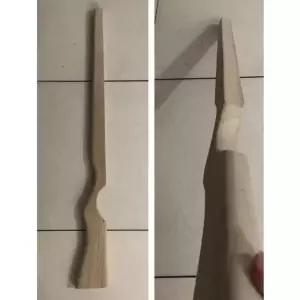 개머리판 우드 나무총 무대 총검술 모형