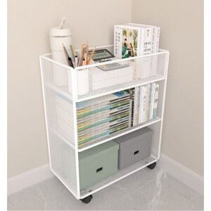 책장 보조 책꽂이 정리함 선반 공부 컴퓨터 서점 이동식 정리 책상위책장 보조책장 틈새