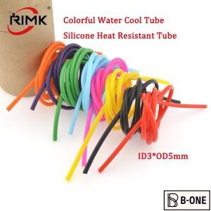 실리콘 튜브 유연한 고무 호스, 식품 등급 소프트 드링크 파이프 물 커넥터, RC 보트용, ID 3/4mm OD6/7mm,