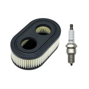 593260 4247 54325432k 09P00 09P702 550E 500EX 550EX 625 575EX 시리즈 잔디깎이 엔진용 공기 필터 스파크 플러그 트로이 빌트 TB110 TB115 TB200 TB230 TB330 TB370 엔진