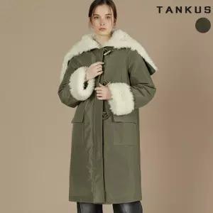 여성 오픈 후드 야상 패딩