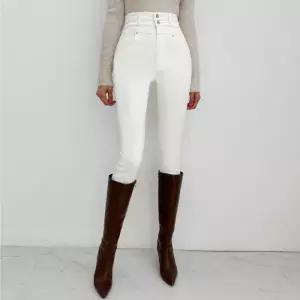 금찌 로지 투버튼 기모 스키니 팬츠 PT4414