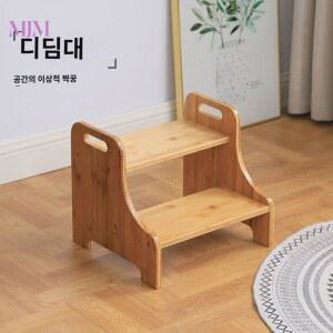 발받침대 책상 키높이 발판 탈부착 컴퓨터 받침 원목