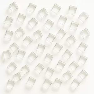 (중 48개입) 아크릴 가짜 얼음 조각 투명 아이스 모형/소품/각얼음/녹지/않는/큐브/모양/인공/인조