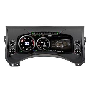 12.3 허머 H2 2003-2009 속도계 LCD 계기판용 디지털 게이지 클러스터 화면 자동차 모니터 업그레이드 교체 계기판