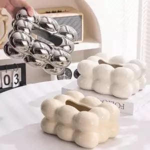 휴지 곽티슈 티슈 케이스 화이트 홀더 화장지 사각