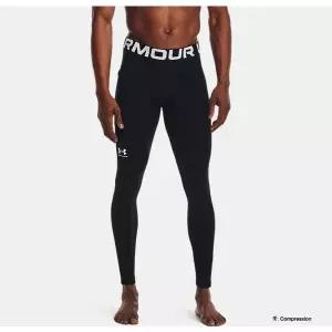 매장정품 UNDERARMOUR 언더아머 1366075 001 블랙 남성 ColdGear 아머 레깅스 콜드기어 겨울용 기능성 76