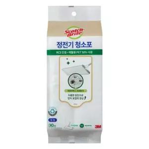 3M)정전기청소포리필(50%rec정전기청소포/대형/60매)