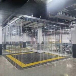 세차장 커튼 방수 야외 방풍비닐 2 0mx3 0m 우풍차단 미닫이 바람막이