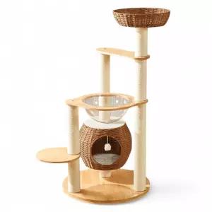 엠제이플래닛 고양이 스크래쳐 바스켓 캣타워B-1 고양이인테리어