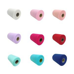 크리스탈 오간자 얇은 명주 그물 롤 원단, DIY 의자 커버, 웨딩 아치 배경 장식, 베이비 샤워 파티 용품,