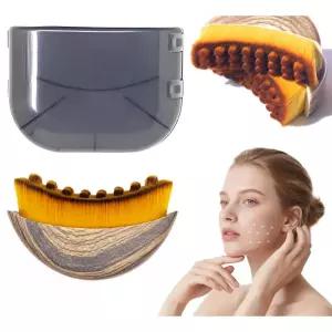 괄사 페이셜 리프팅 마사지 림프 컨투어 페이스 브러쉬 케어 에이징 Winkle Scraping Beauty Tool 혈액 순