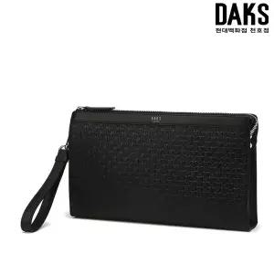 [닥스] DBBA6E481BK [클러치]블랙 음각패턴 소가죽 닥스핸드백 DBBA6E481